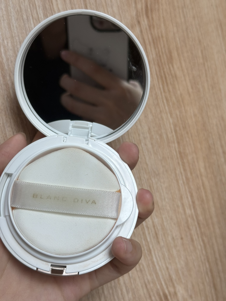 블랑디바 (BLANCDIVA) 글림 커버리지 쿠션 [SPF50+/PA+++] [21호 핑크] review image