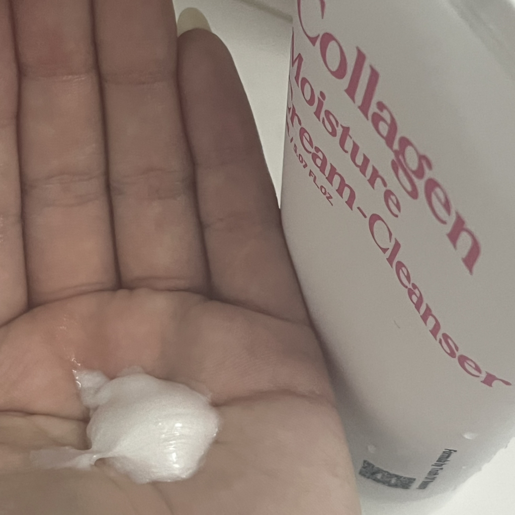 胶原蛋白保湿乳霜-洁面乳的真实用户使用照片