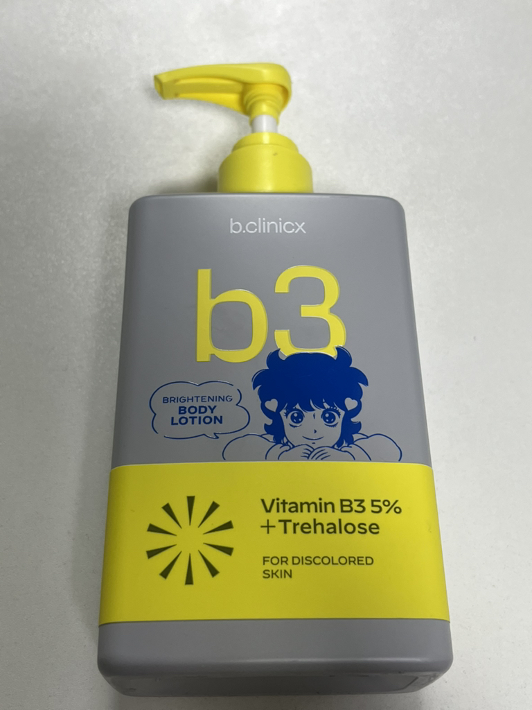 비클리닉스 (b.clinicx) 달려라하니 콜라보 나이아신아마이드5% 브라이트닝 턴온 바디로션 review image