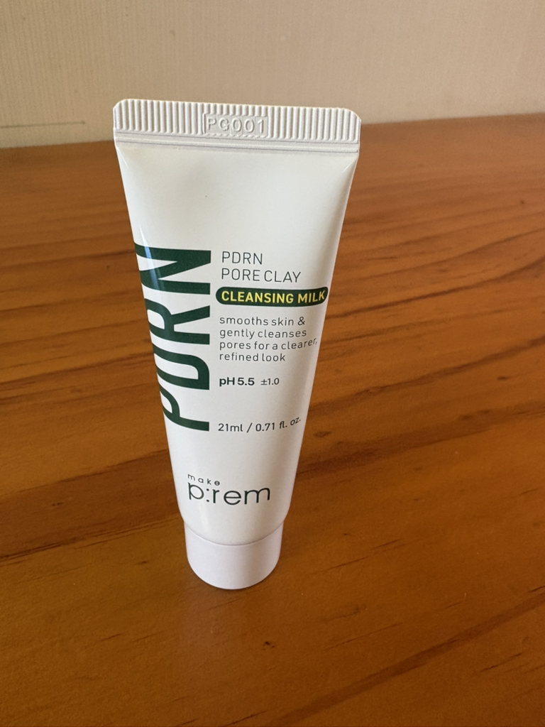 PDRN 毛孔粘土洁面乳的真实用户使用照片