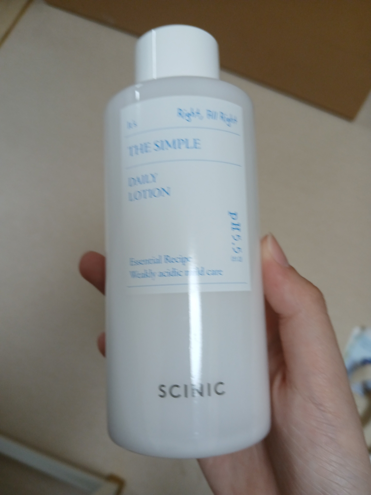 简单日用润肤露的真实用户使用照片