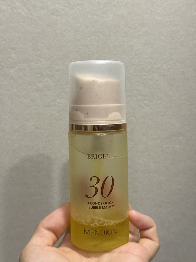 메노킨 (MENOKIN) 30초 퀵 버블 마스크 [브라이트] review image