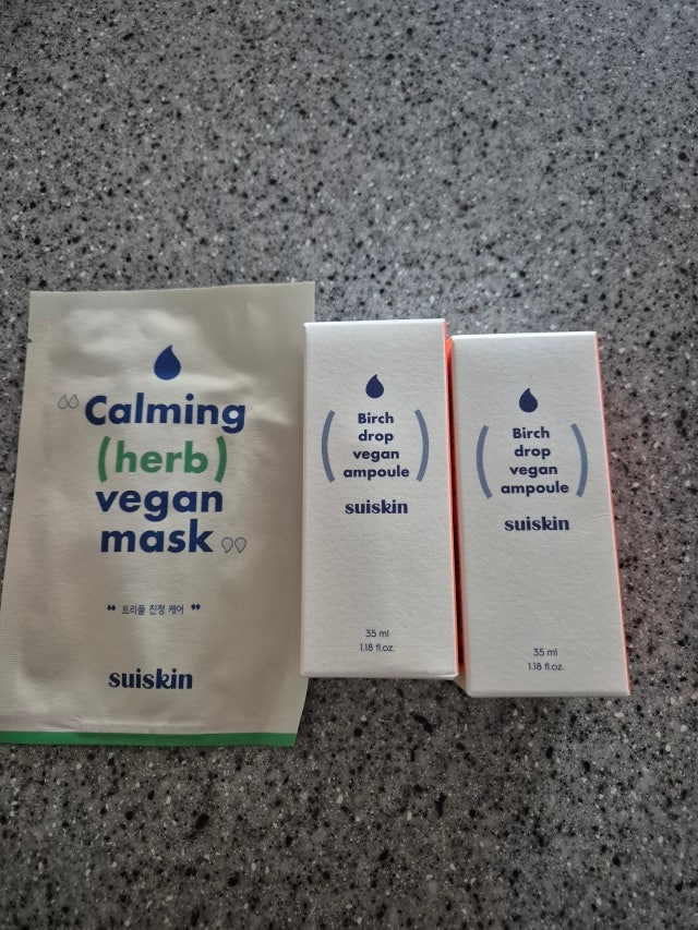 白桦树汁安瓿的真实用户使用照片