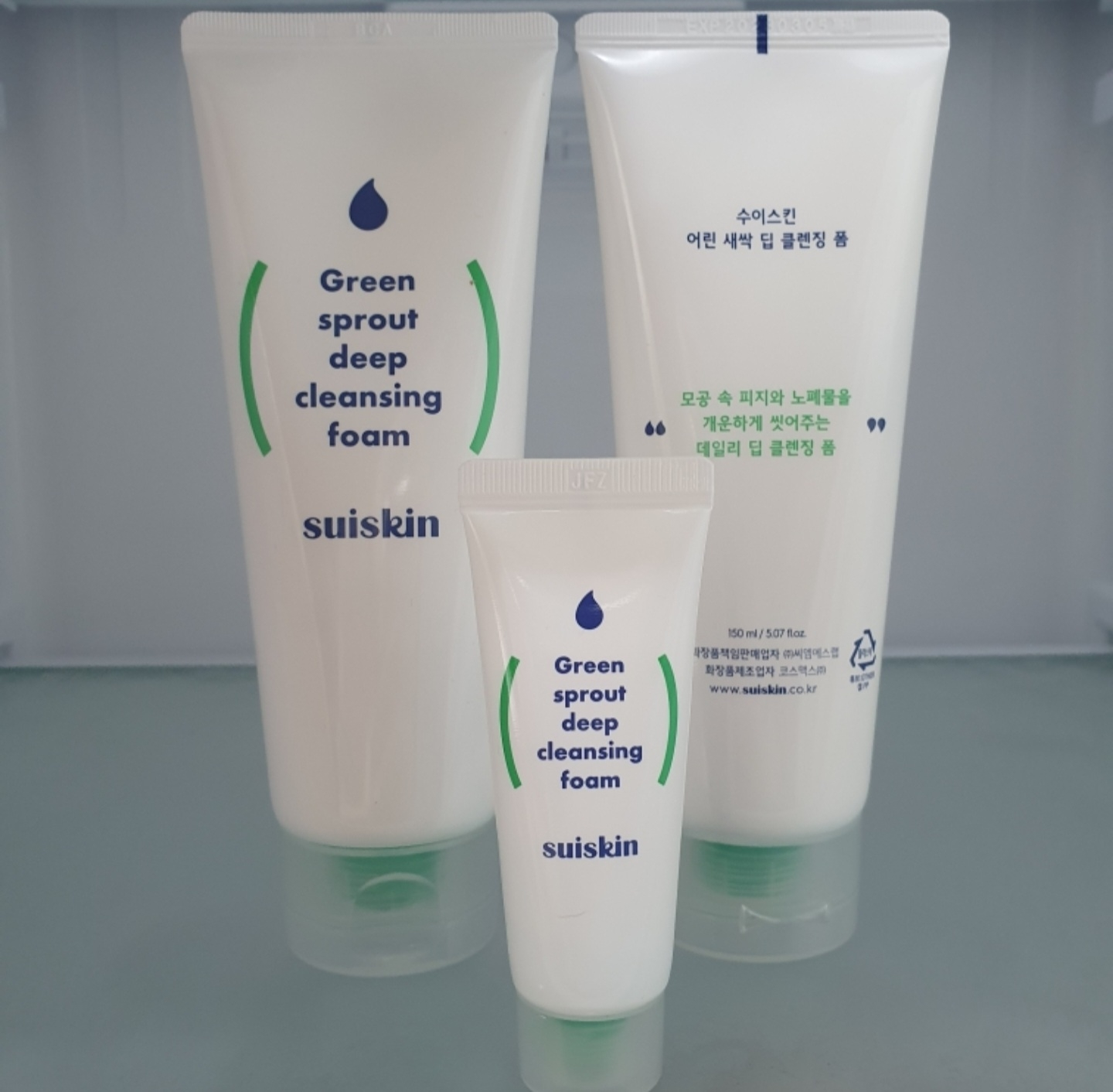 幼芽深层清洁泡沫的真实用户使用照片