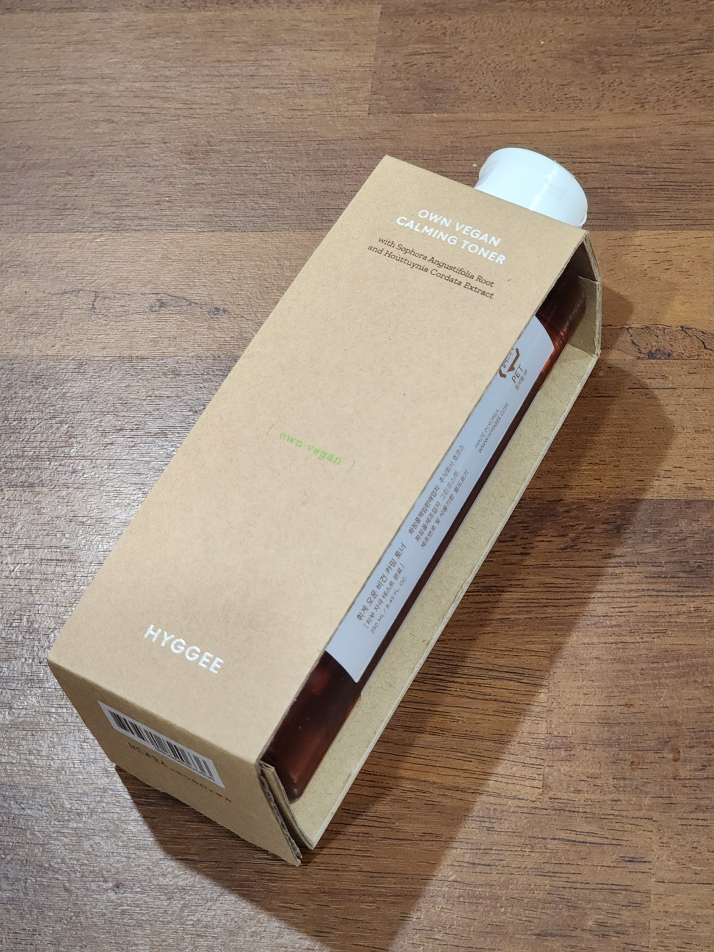 素食主义镇静爽肤水的真实用户使用照片