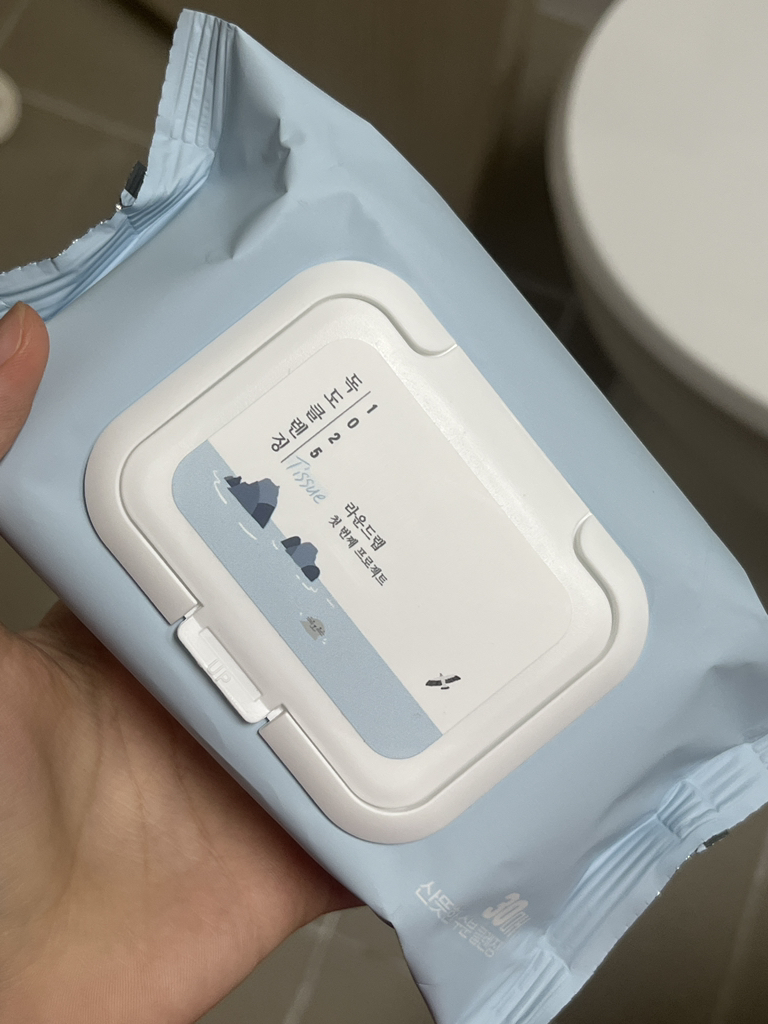1025 Dokdo 清洁湿巾的真实用户使用照片