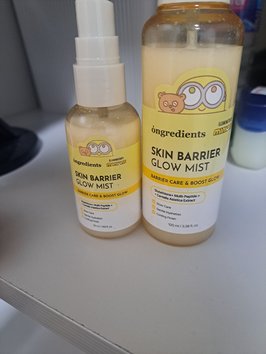 온그리디언츠 (ongredients) 미니언즈 에디션 스킨 베리어 속광 미스트 review image