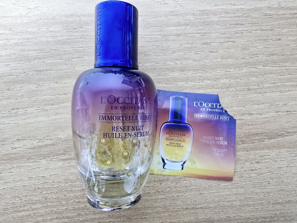 록시땅 (LOCCITANE) 이모르뗄 오버나이트 리셋 오일 인 세럼 review image
