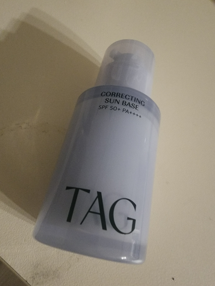 태그 (TAG) 코렉팅선베이스 [SPF50+/PA++++] [3호 클리어블루] review image