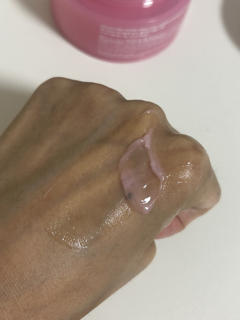 PDRN 粉红色胶原蛋白胶囊霜的真实用户使用照片