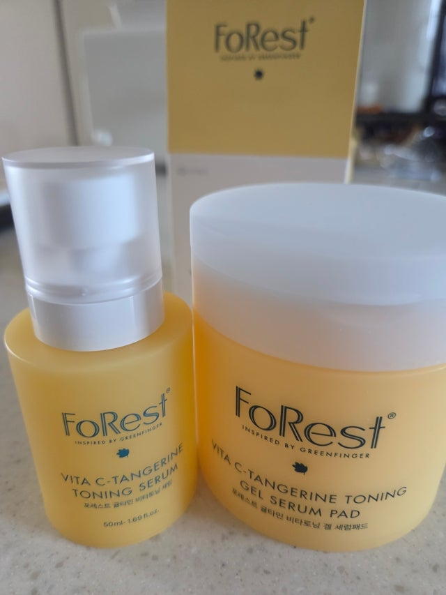 포레스트 (FoRest) 귤타민 비타토닝 겔 세럼패드 review image