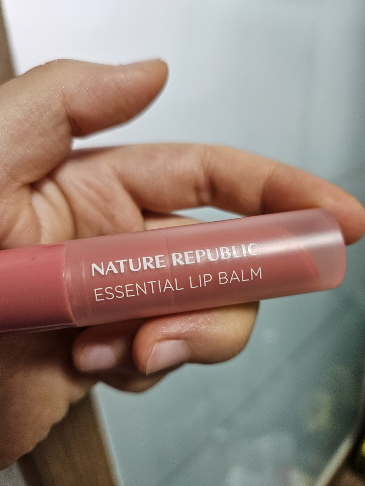 네이처리퍼블릭 (NATUREREPUBLIC) 에센셜 립밤 [5호 장미] review image