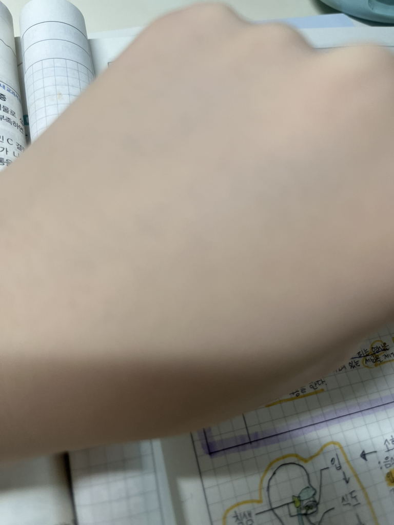 矿物粉底液的真实用户使用照片