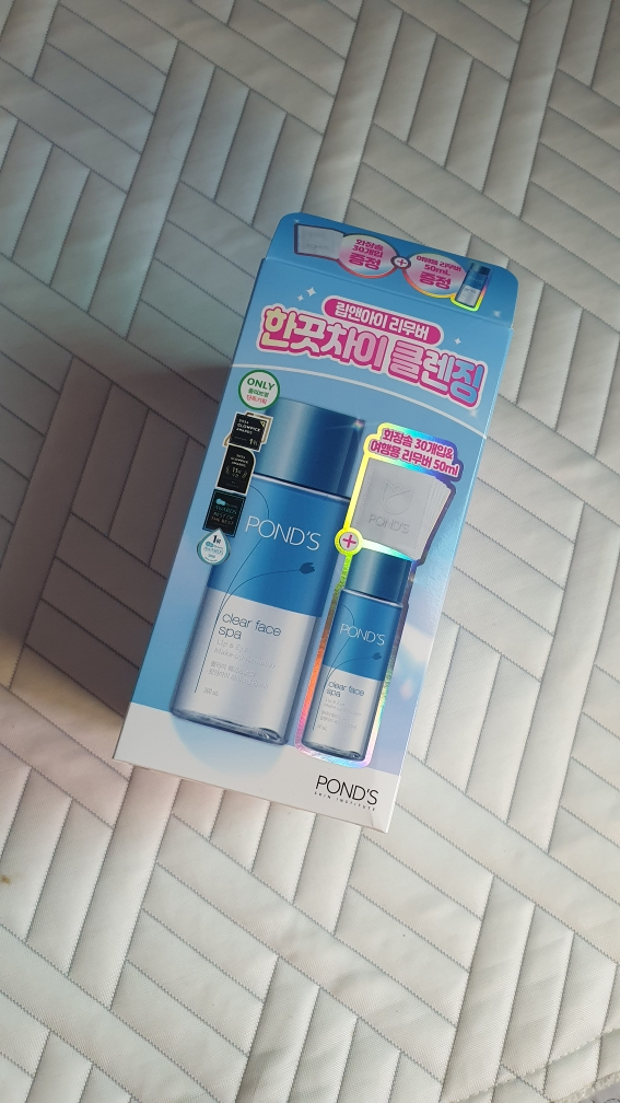폰즈 (POND'S) 클리어 훼이스 스파 립앤아이 메이크업 리무버 review image