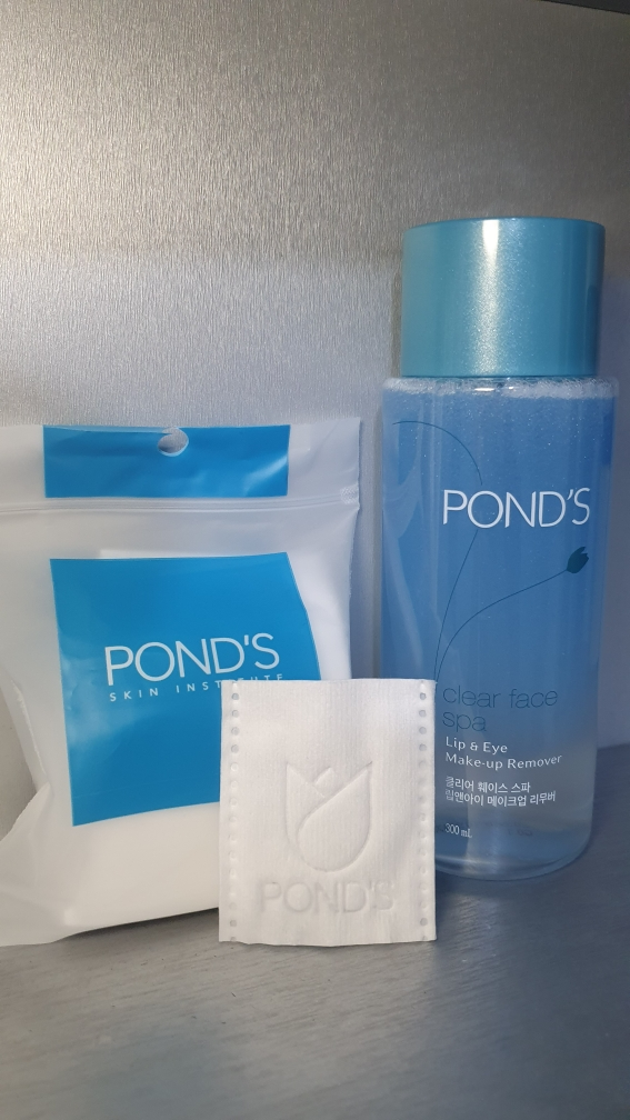 폰즈 (POND'S) 클리어 훼이스 스파 립앤아이 메이크업 리무버 review image