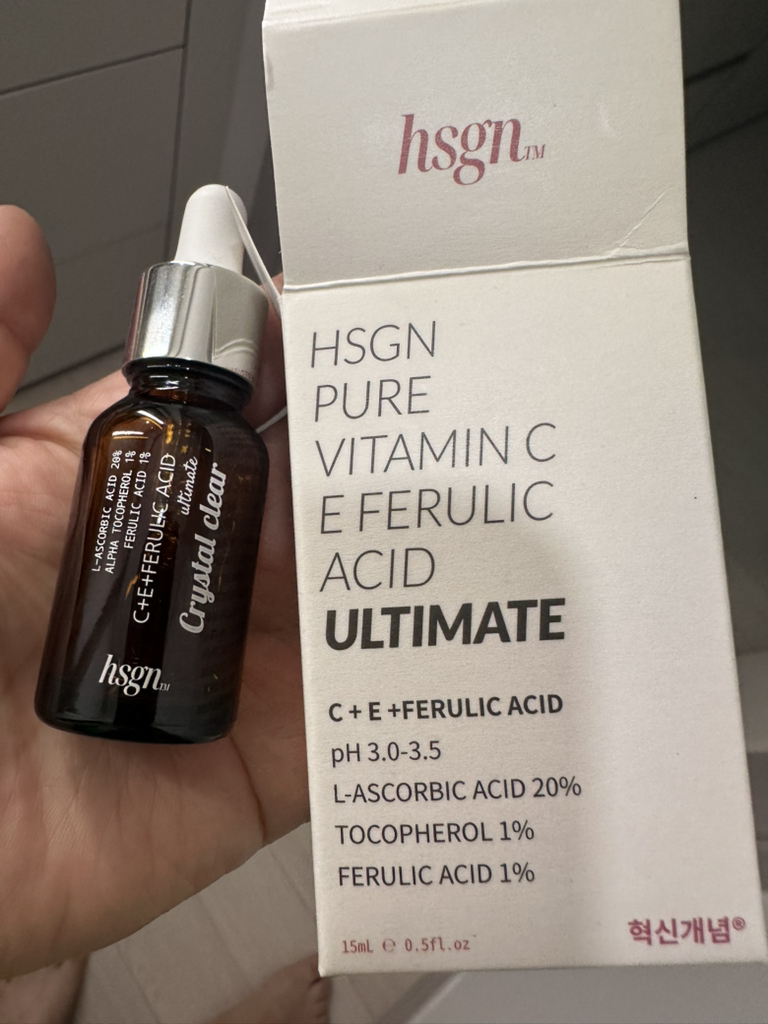 혁신개념 (hsgn) 20% 순수 비타민 C E 페룰릭 얼티밋 review image