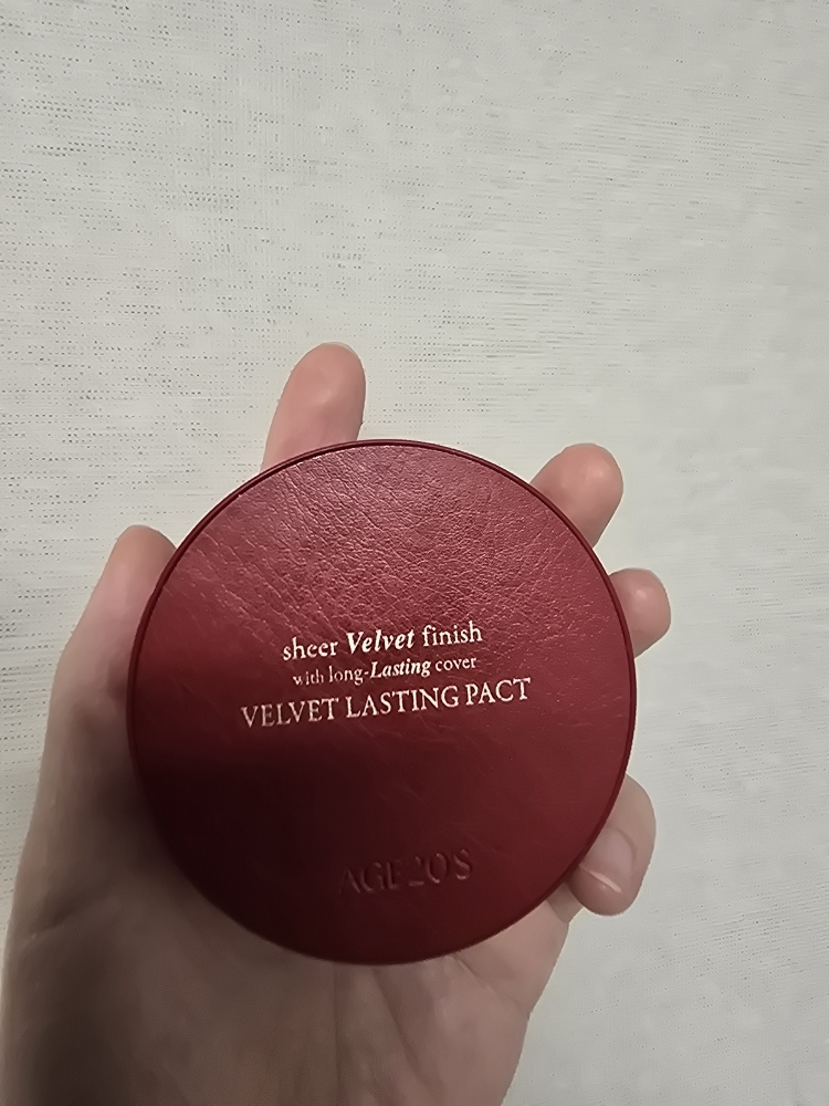 에이지투웨니스 (AGE20's) 프루아 에디션 벨벳 래스팅 팩트 [SPF50+/PA++++] [21호] review image