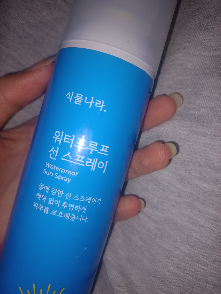 식물나라 (SHINGMULNARA) 워터프루프 선 스프레이 [SPF50+/PA++++] review image