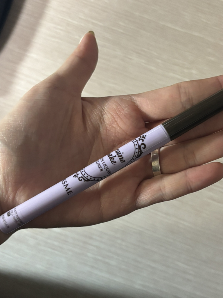 HeroineMake 柔滑眼线液 N [03 炭棕色]，N 色的真实用户使用照片