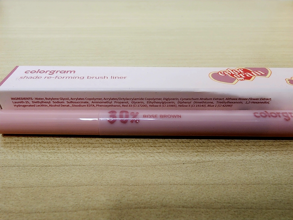 彩色图 阴影创作眼线液 [07 30% 玫瑰啡色］ common.review image