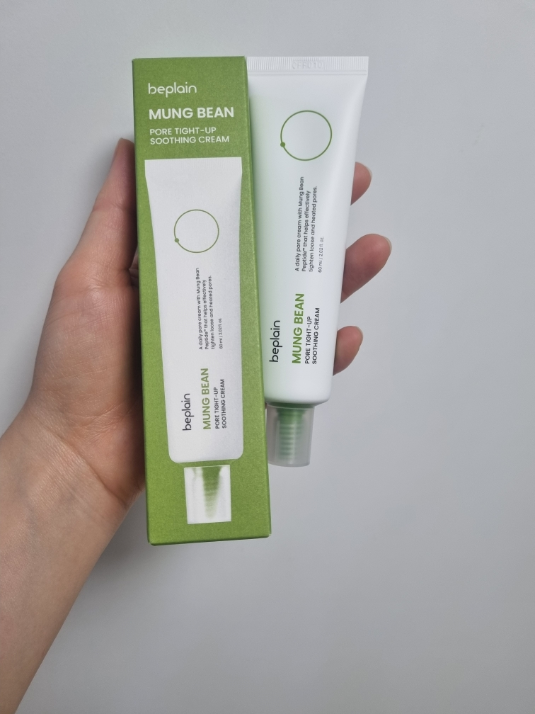 绿豆毛孔紧致舒缓霜的真实用户使用照片
