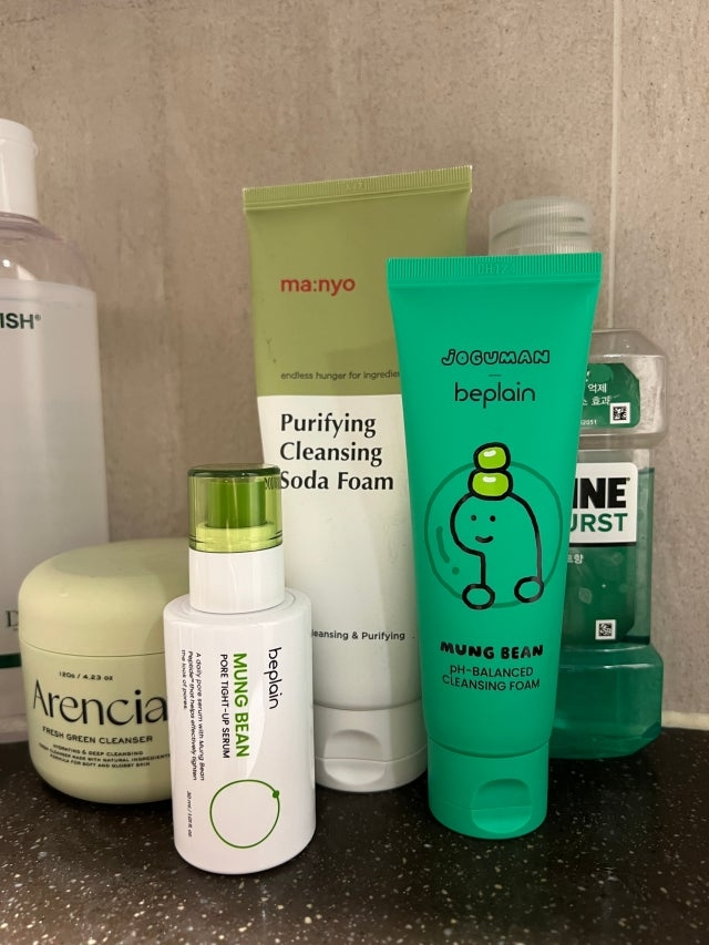 碧菲音 Jogumanedition 绿豆弱酸性洁面泡沫 review image