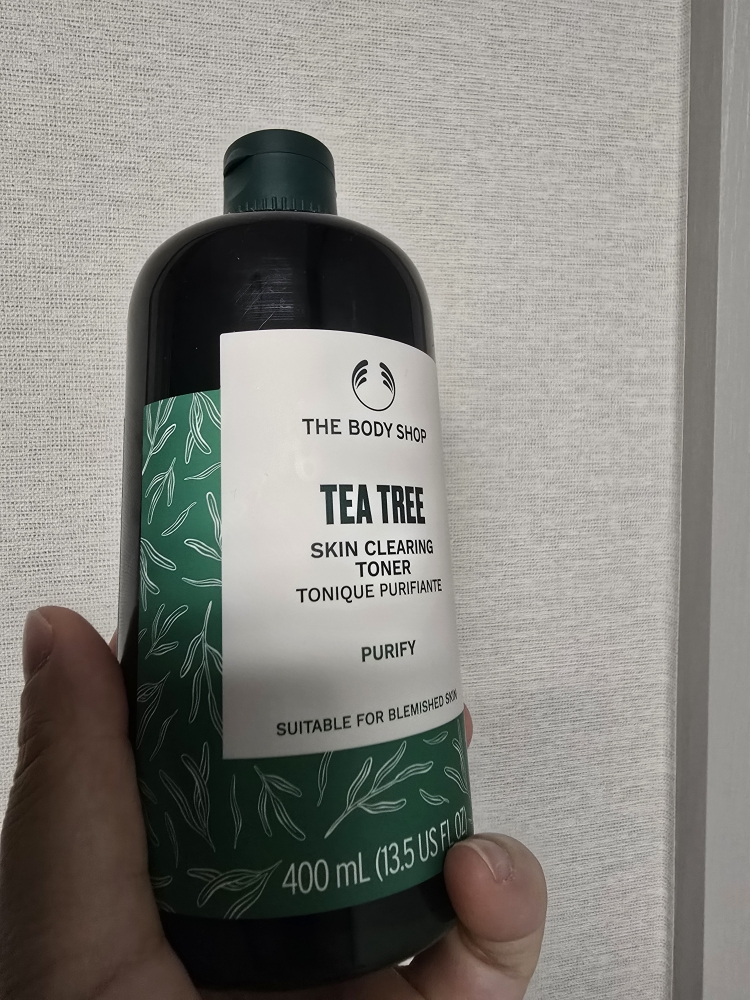 더바디샵 (THEBODYSHOP) 티트리 스킨 클리어링 토너 review image