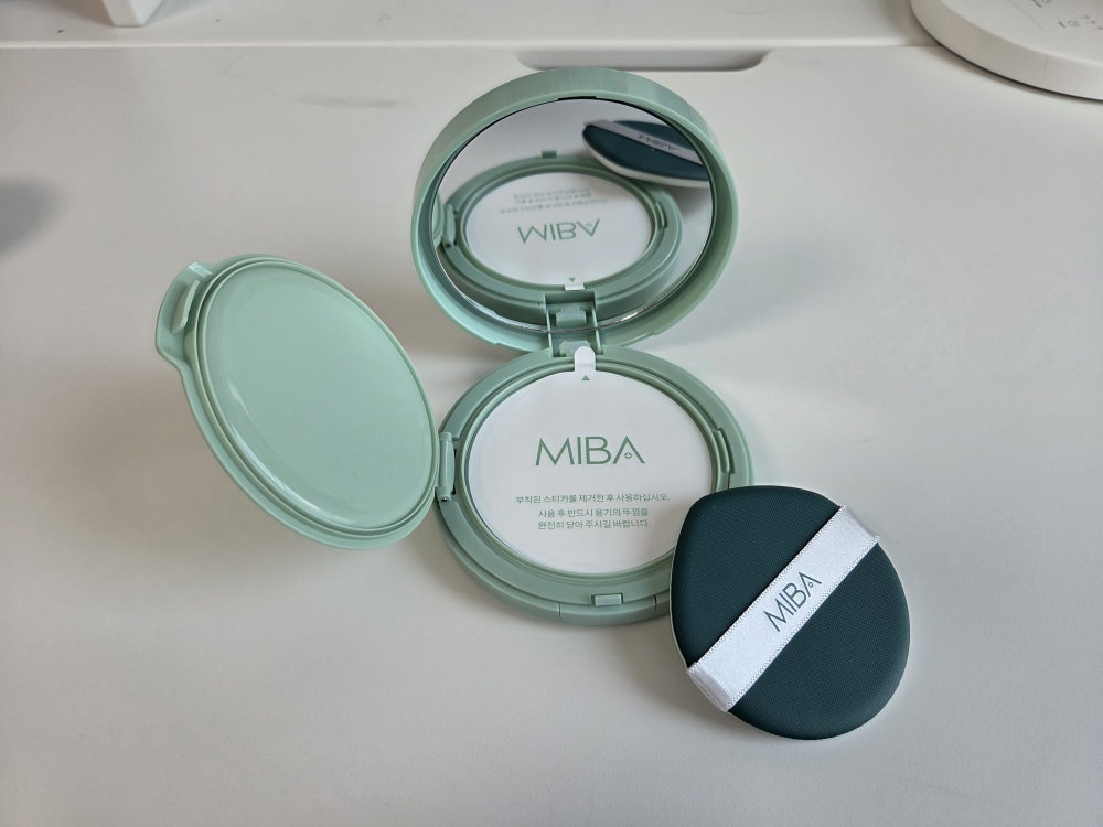 미바 (MIBA) 마이 스킨 배리어 선 쿠션 [SPF50+/PA++++] review image