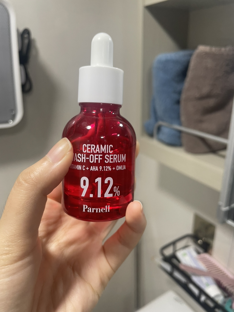 Ảnh đánh giá thực tế của người dùng về Aha 9.12 Omija Ceramic Wash-Off Serum