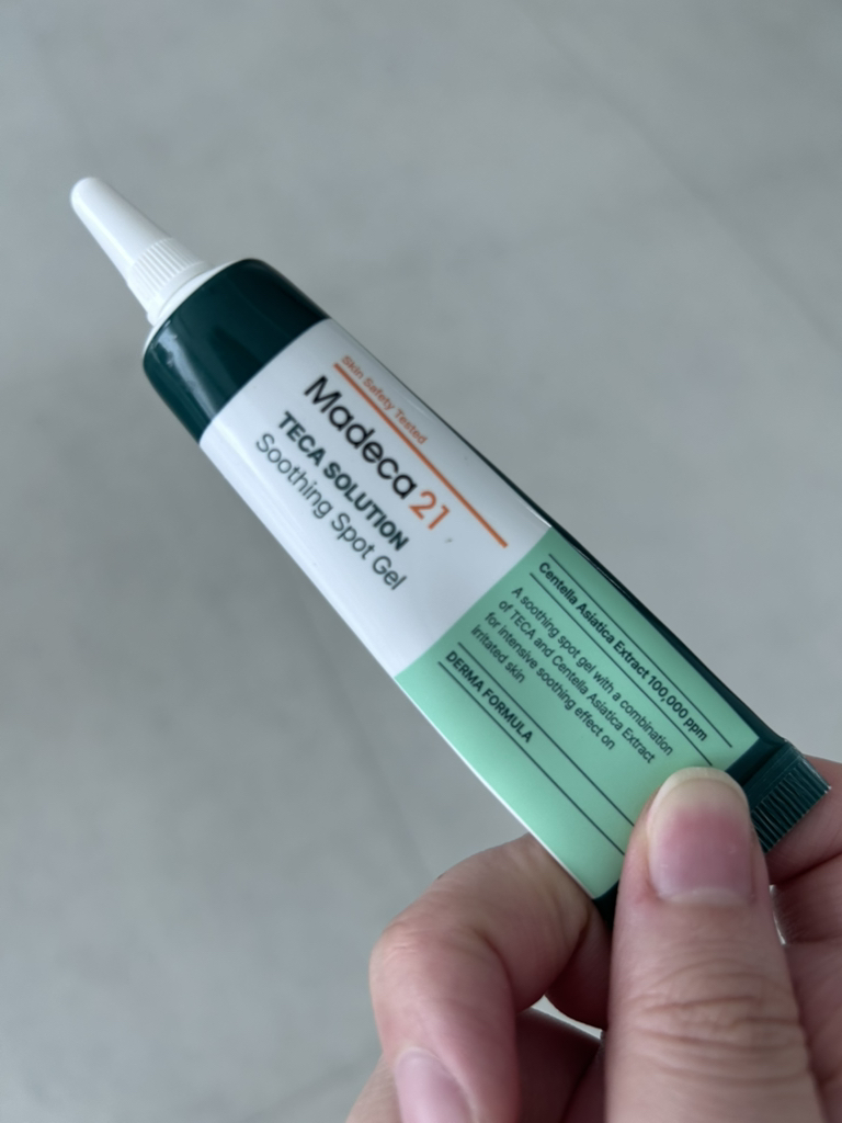 Tecca Solutions 舒缓祛斑凝胶的真实用户使用照片