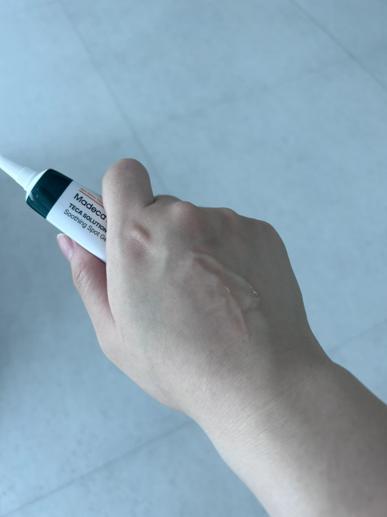 Tecca Solutions 舒缓祛斑凝胶的真实用户使用照片