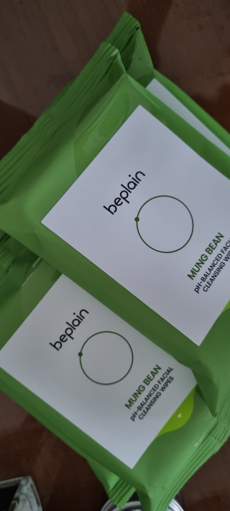 绿豆弱酸性卸妆巾的真实用户使用照片