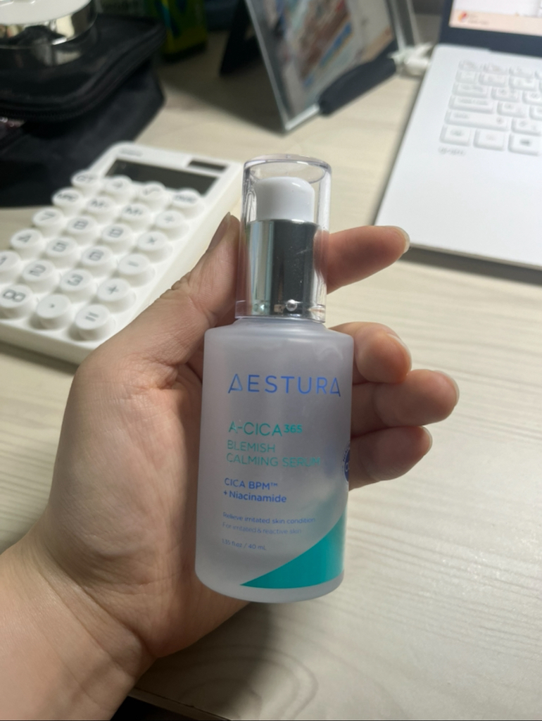 Acica 365 Trace 镇静精华液的真实用户使用照片