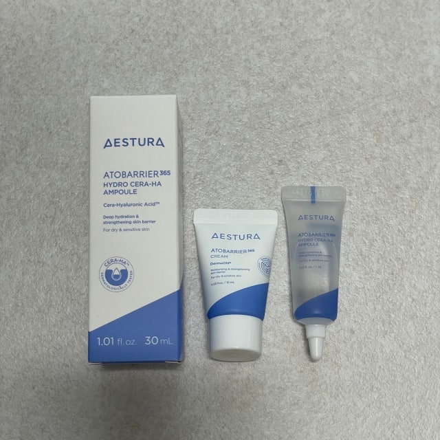 Ảnh đánh giá thực tế của người dùng về Atobarrier 365 Cerahyal Ampoule