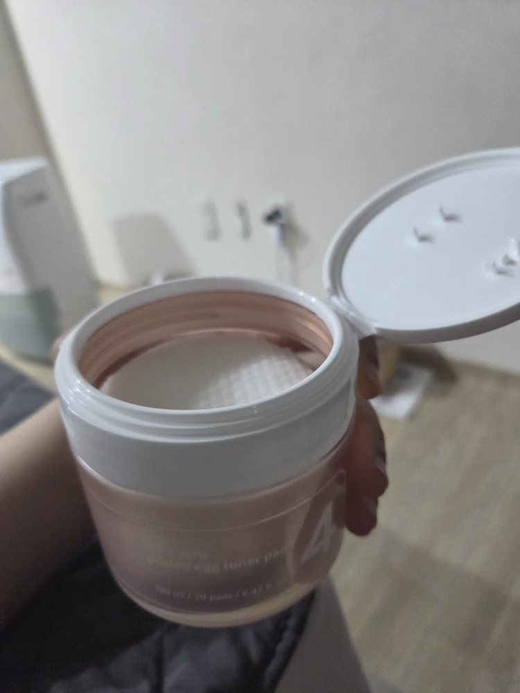 鸡蛋爽肤水作为 4 号毛孔清洁剂的真实用户使用照片