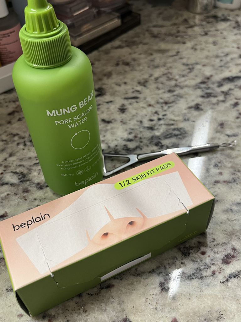 绿豆毛孔除垢水的真实用户使用照片