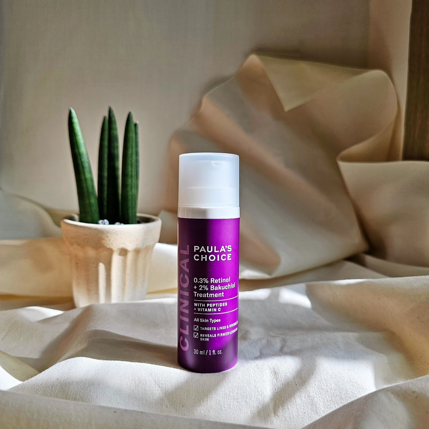 宝拉珍选 倩碧 0.3% Retinol + 2% Bacuchiol 护理液 common.review image