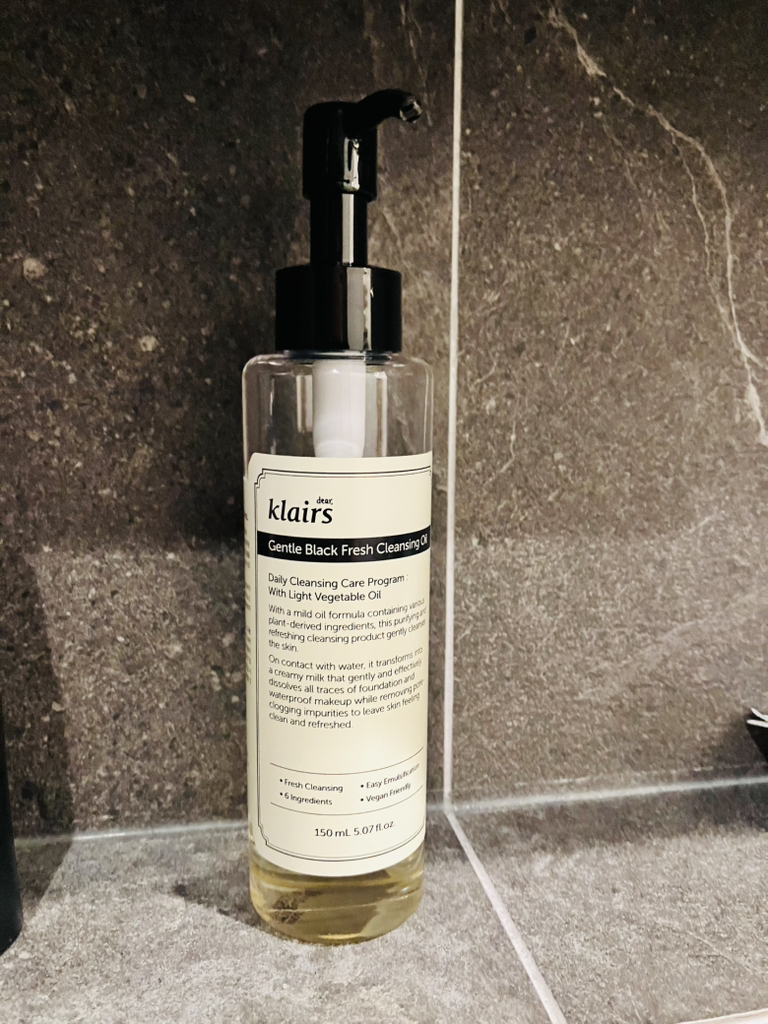 디어클레어스 (dearKlairs) 젠틀 블랙 프레쉬 클렌징 오일 review image