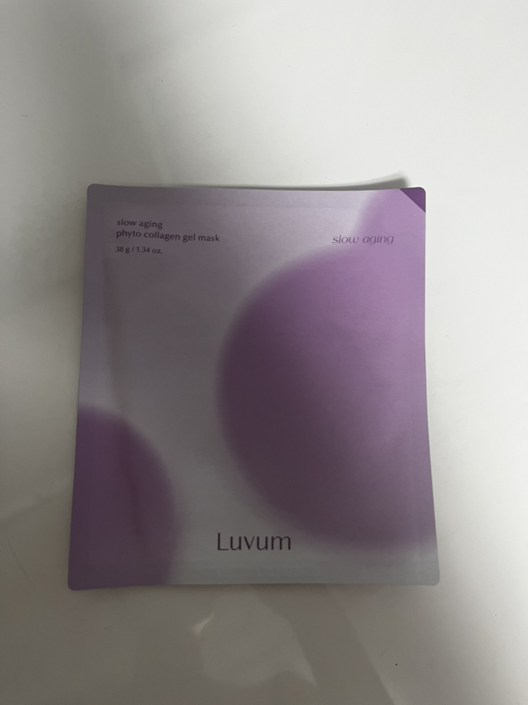 러븀 (Luvum) 슬로우 에이징 피토 콜라겐 겔 마스크 review image