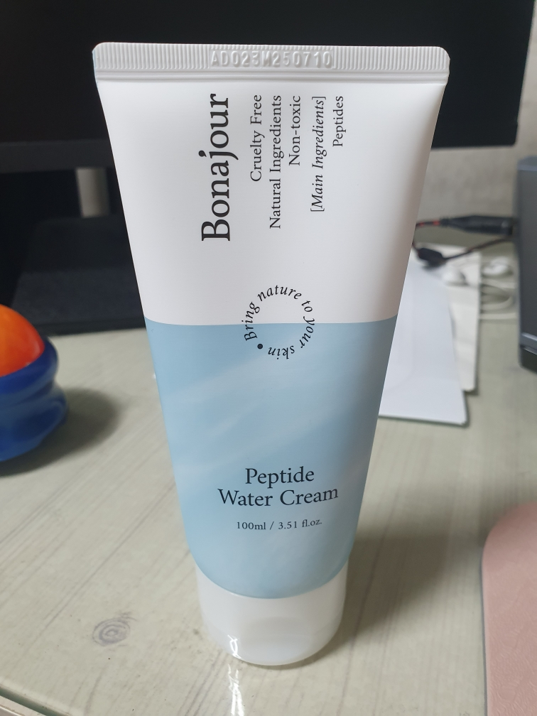 보나쥬르 (BONAJOUR) 비건 워터크림 [펩타이드] review image