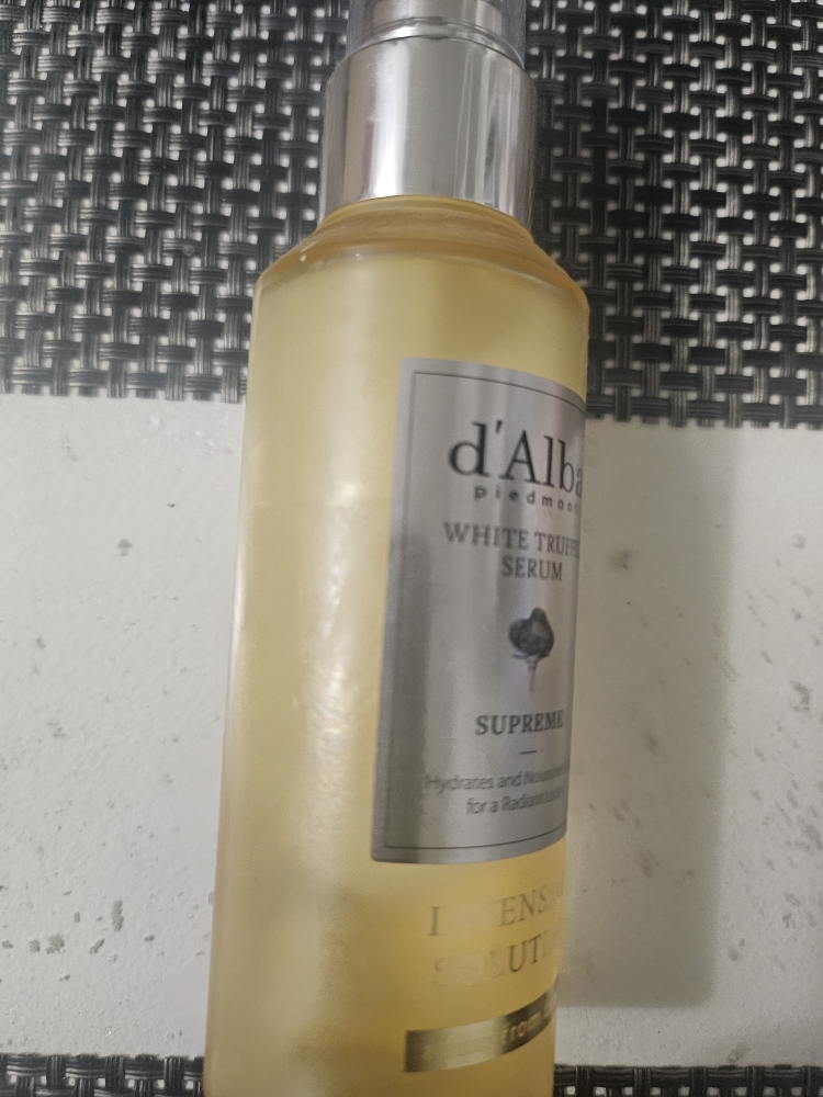달바 (d'Alba) 화이트 트러플 수프림 인텐시브 세럼 review image