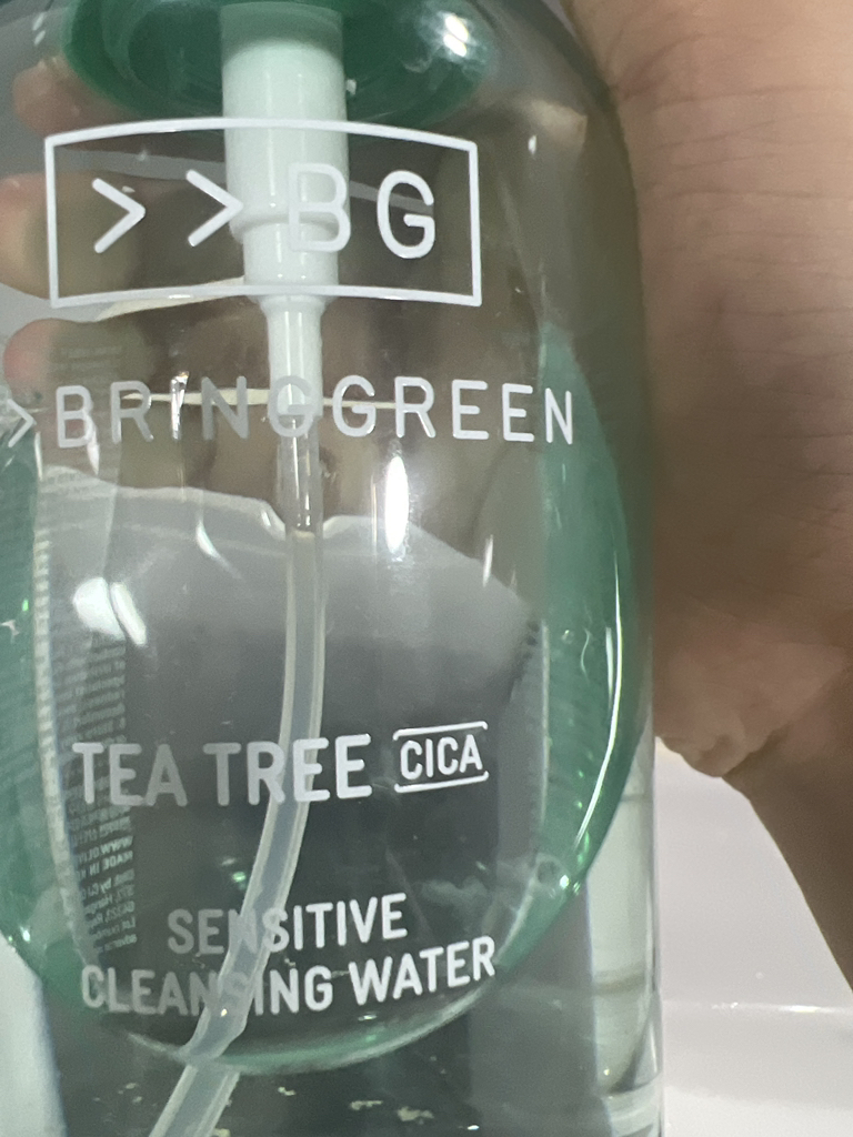 브링그린 (BRINGGREEN) 티트리 시카 센시티브 클렌징 워터 review image