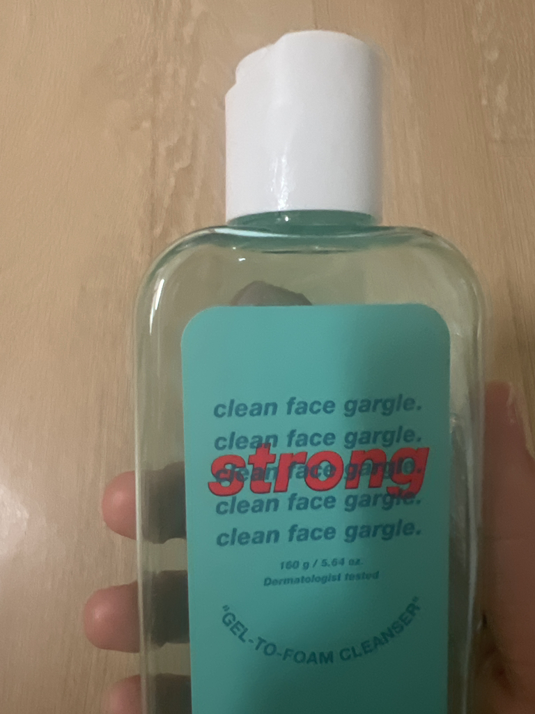 隆德里奥 洁面漱口凝胶泡沫洁面乳[强效] Clean Face Gargle Gel to Foam Cleanser [Strong] common.review image