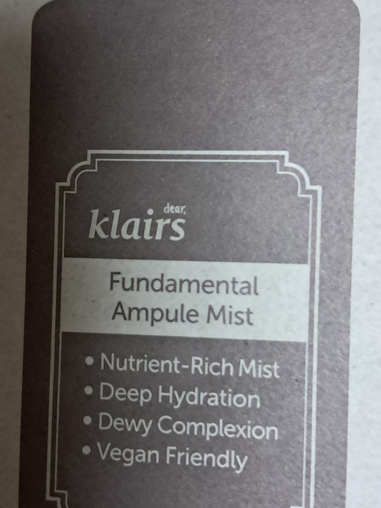 亲爱的克莱尔 基本安瓿喷雾剂 common.review image