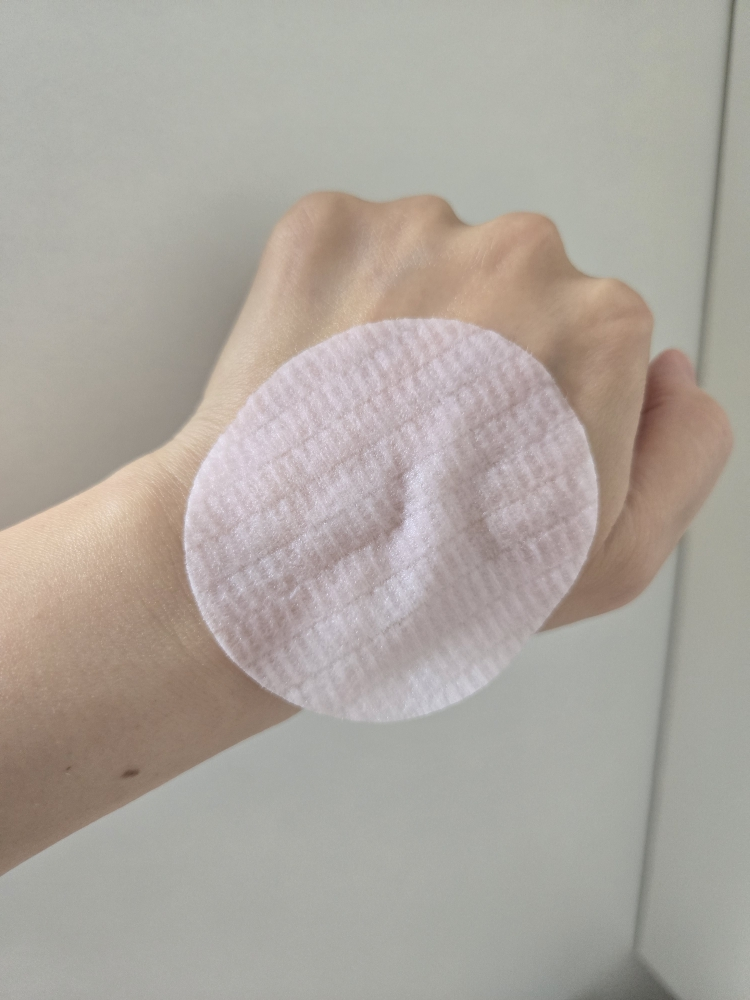 鱼腥草一步式毛孔护理垫的真实用户使用照片