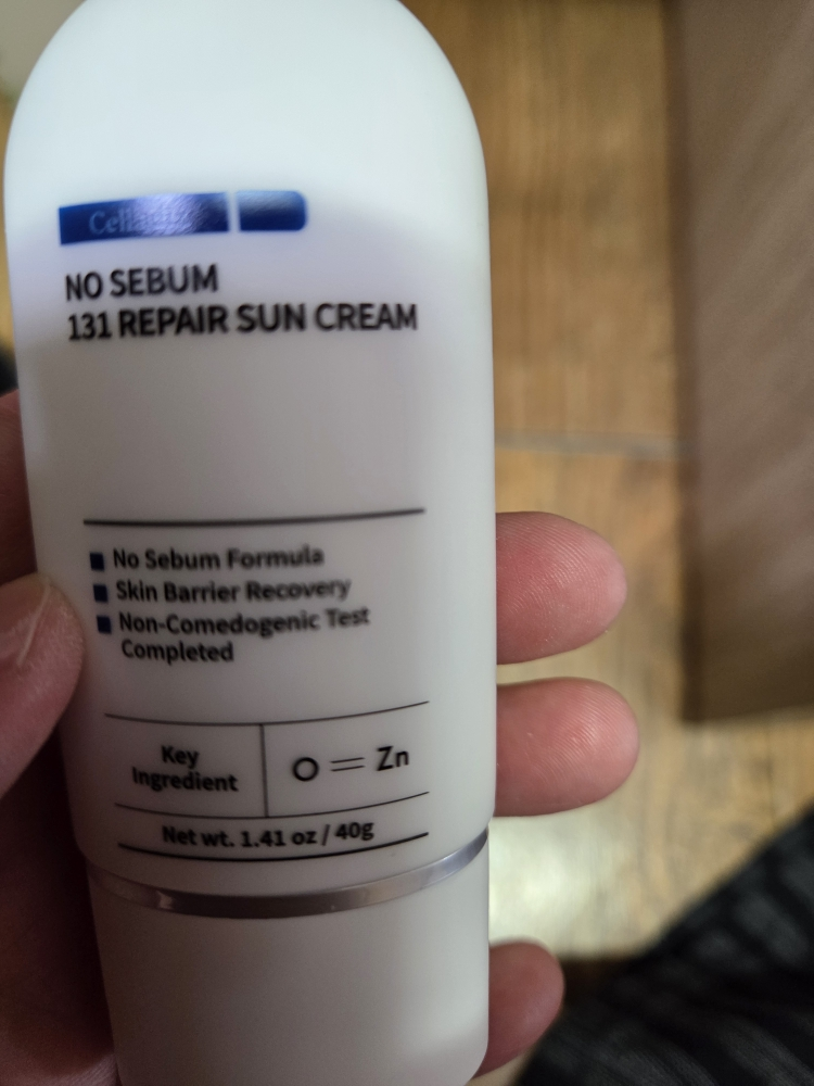 诺斯范 131 修复防晒霜 [SPF36/PA+++]的真实用户使用照片
