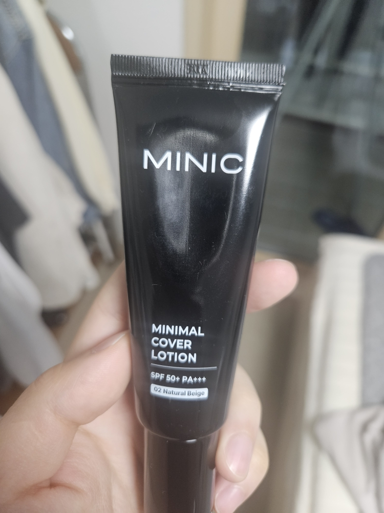 미닉 (MINIC) 미니멀 커버 로션 [SPF50+/PA+++] [02 내추럴베이지] review image