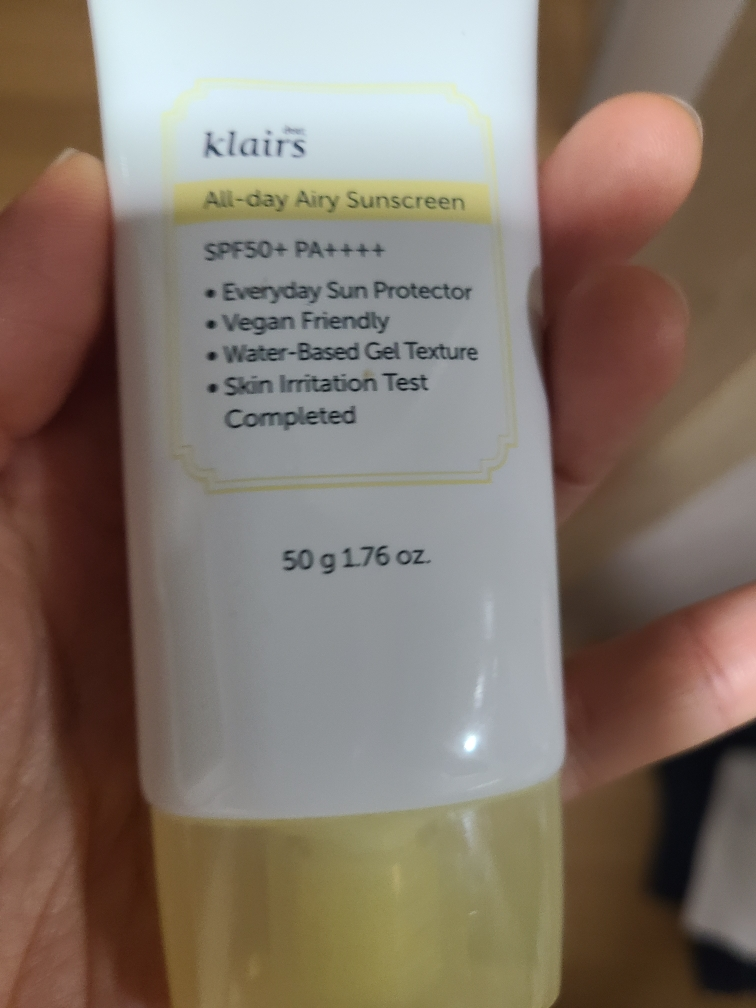 全天候透气防晒霜 [SPF50+/PA++++]的真实用户使用照片