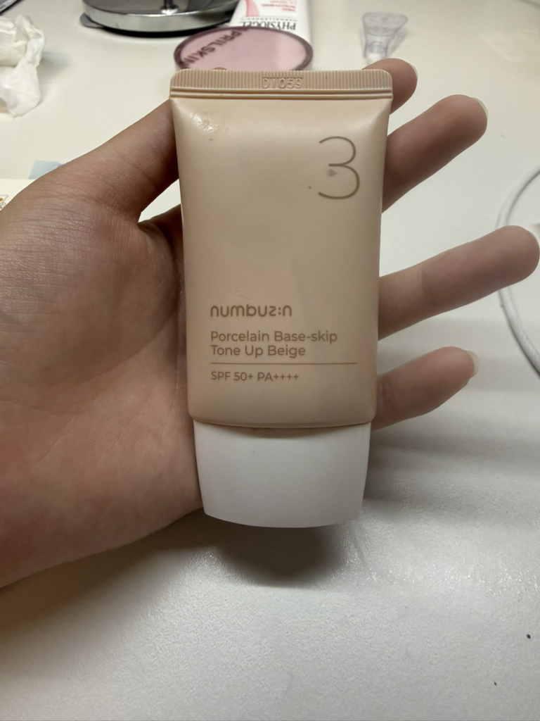 3 号 Porcelain Grain Padeskip Tone Up Beige [SPF50+/PA++++]的真实用户使用照片
