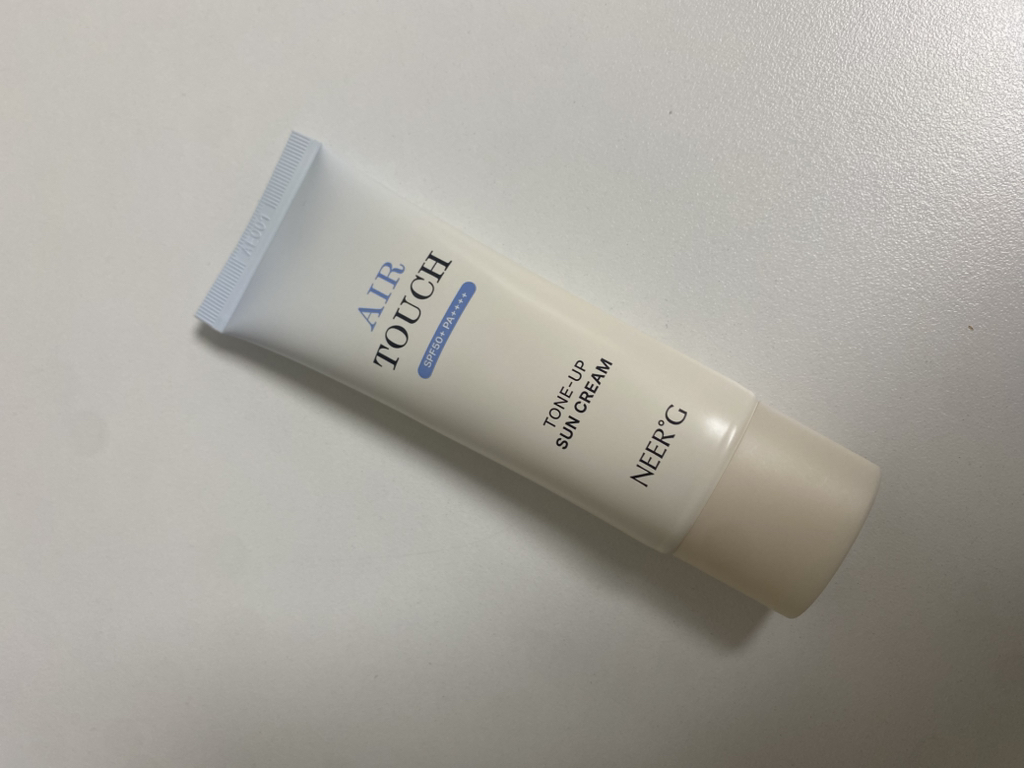 니얼지 (NEER'G) 에어터치 톤업 선크림 [SPF50+/PA++++] review image